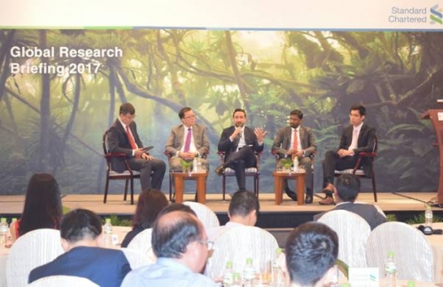 Standard Chartered: Tăng trưởng GDP 2017 dự báo đạt 6,6%