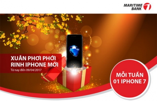Cơ hội nhận lộc xuân năm mới từ Maritime Bank