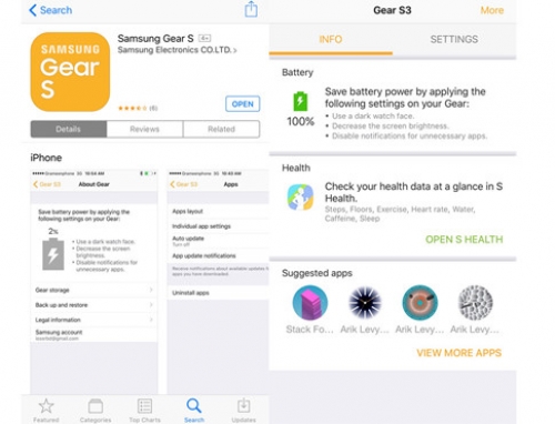 Cách giúp đồng hồ Gear S2/S3 kết nối iPhone
