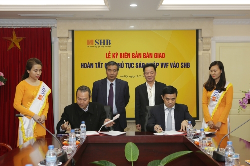 VVF chính thức sáp nhập vào SHB VVF chính thức sáp nhập vào SHB