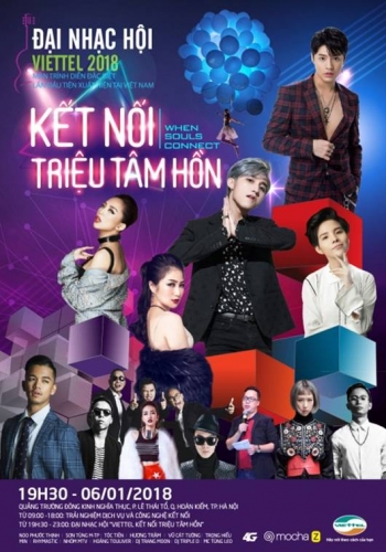 Sắp diễn ra Đại nhạc hội “Viettel - Kết nối triệu tâm hồn”