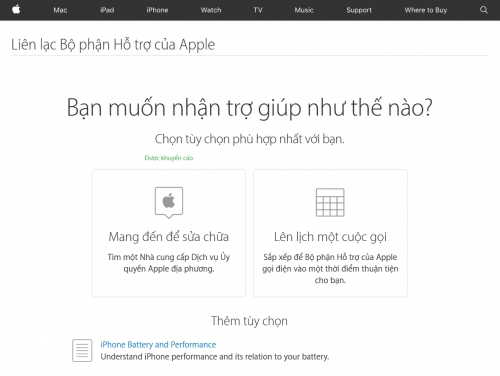 Các bước yêu cầu Apple kiểm tra pin từ xa, không cần đến trung tâm bảo hành Các bước yêu cầu Apple kiểm tra pin từ xa, không cần đến trung tâm bảo hành