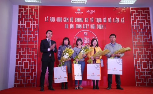 Chính thức bàn giao căn hộ chung cư dự án Mon City giai đoạn 1