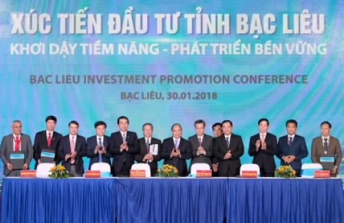 Các NHTM cam kết đầu tư tín dụng 6.750 tỷ đồng cho 11 dự án tại Bạc Liêu Các NHTM cam kết đầu tư tín dụng 6.750 tỷ đồng cho 11 dự án tại Bạc Liêu