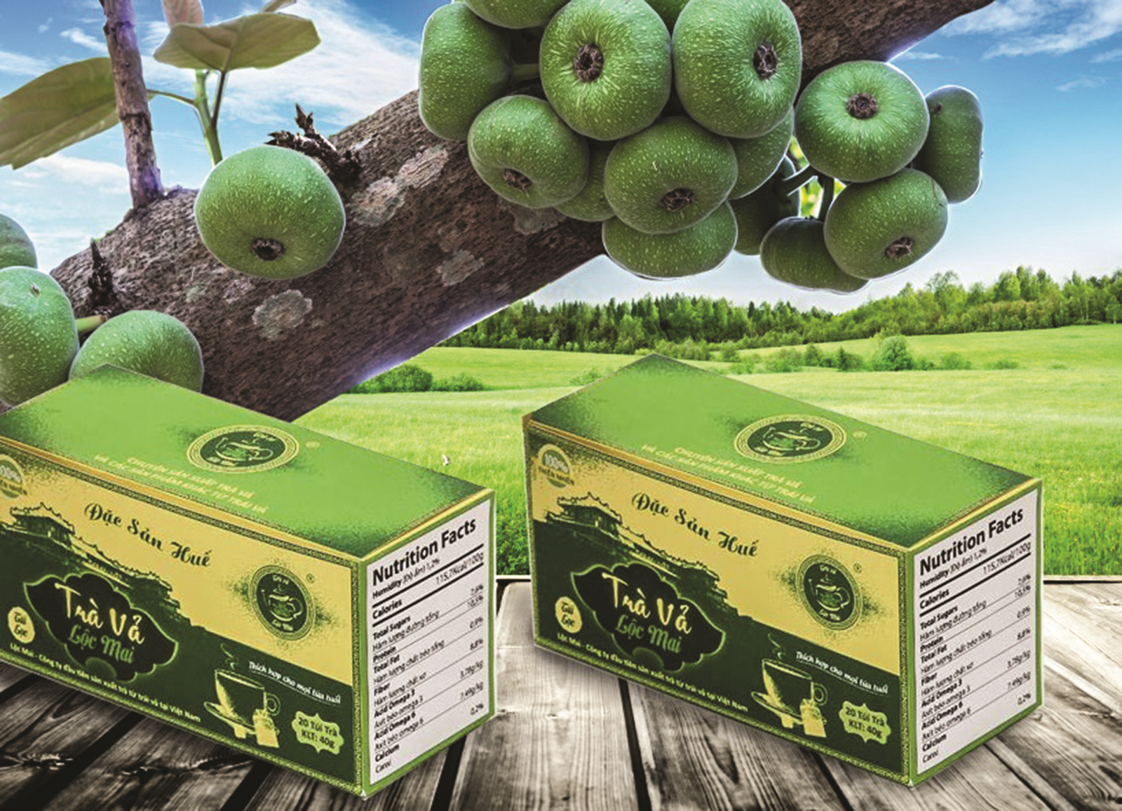 tra va them mot dac san hue ngay tet