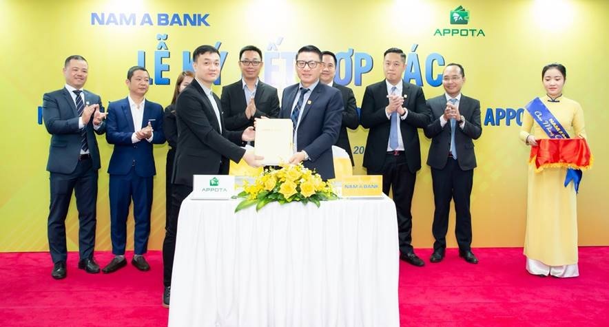 appotapay va nam a bank ky ket thoa thuan hop tac song phuong