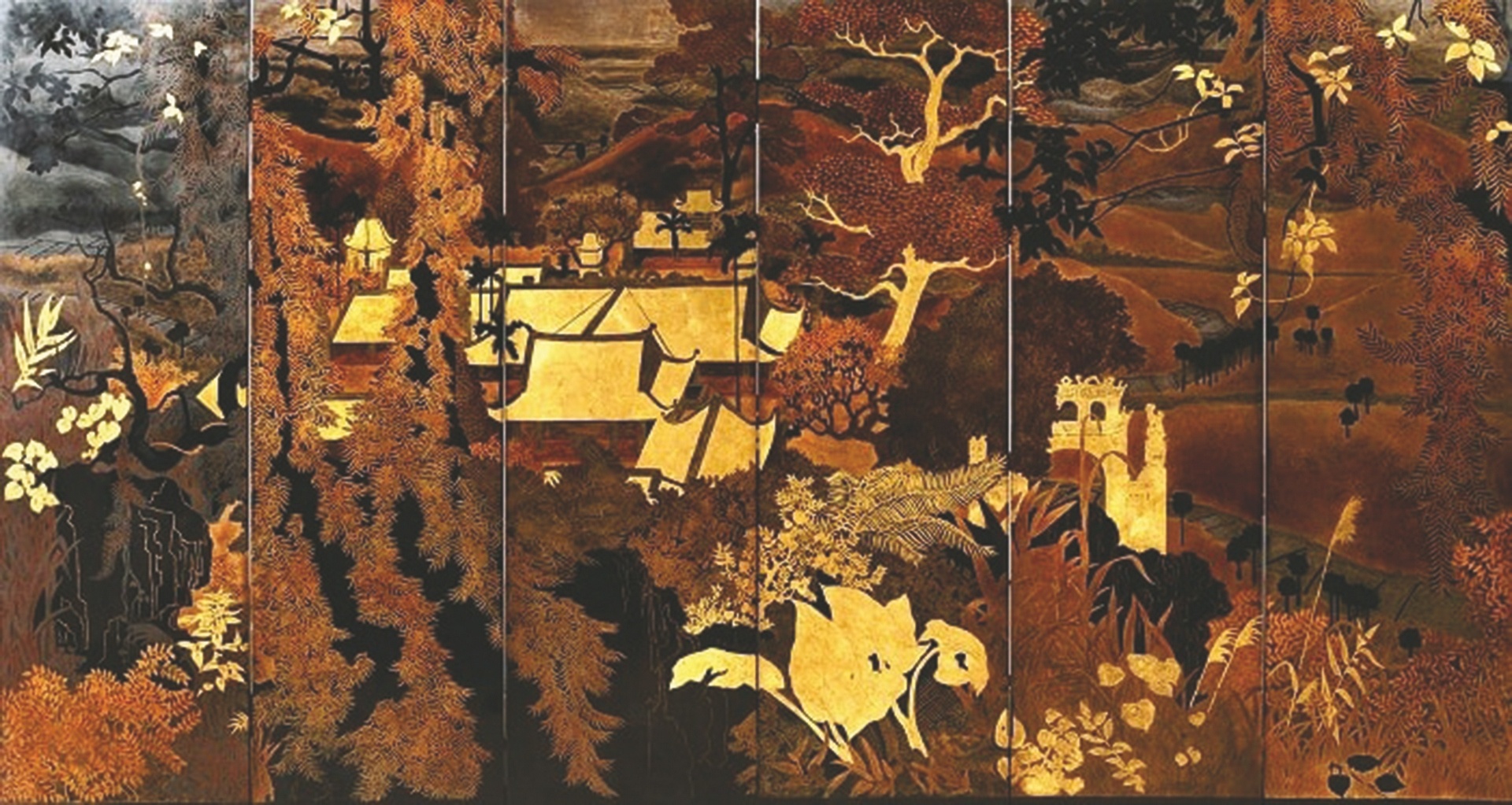 Nâng tầm nghệ thuật sơn mài Việt Nam nang tam nghe thuat son mai viet nam