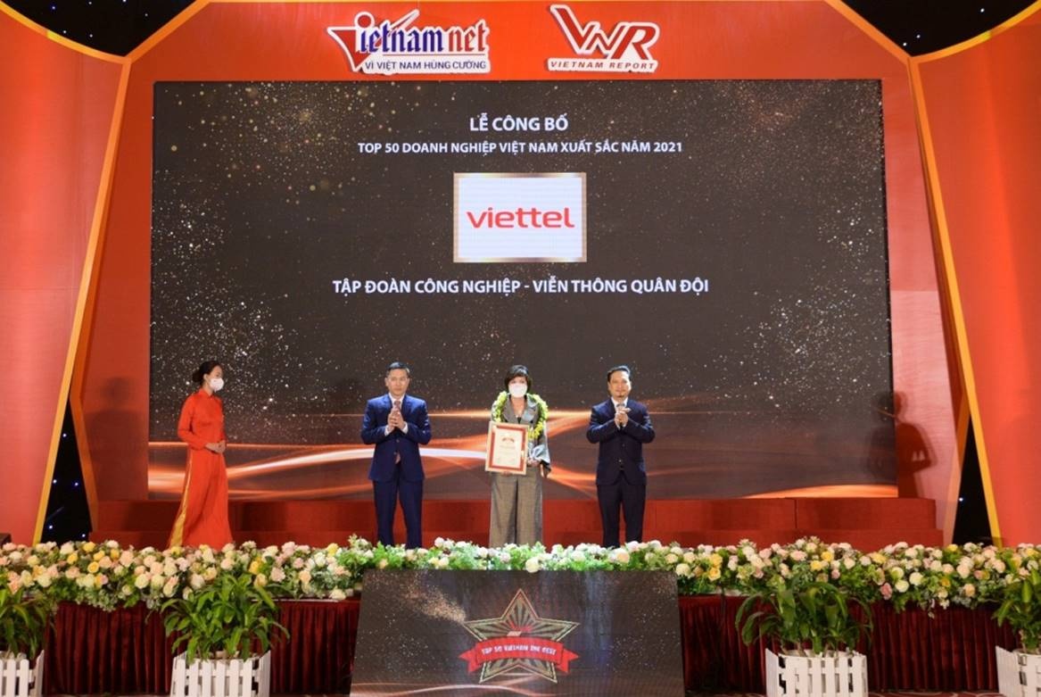 Viettel đứng đầu Top 50 doanh nghiệp xuất sắc nhất Việt Nam viettel dung dau top 50 doanh nghiep xuat sac nhat viet nam