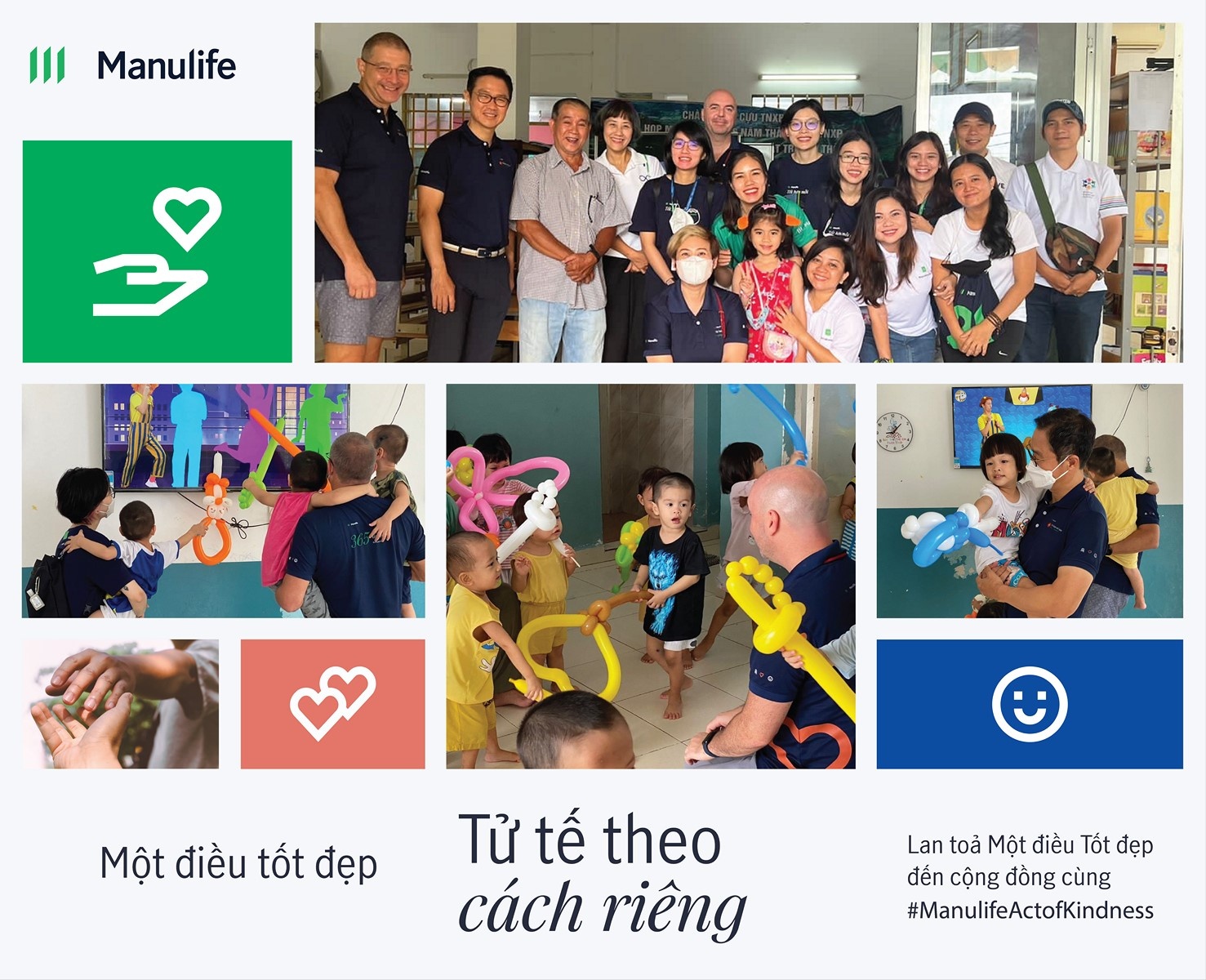Manulife Việt Nam triển khai chiến dịch "Một điều tốt đẹp"