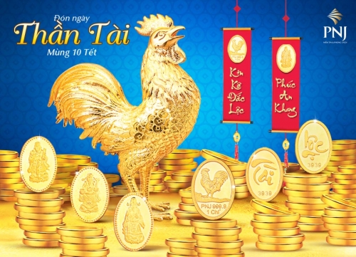 Nhiều sản phẩm độc đáo trong ngày Thần Tài