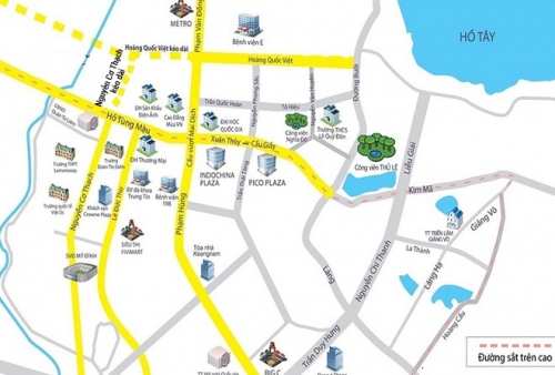 Hà Nội duyệt chỉ giới đường đỏ tuyến đường Nguyễn Cơ Thạch kéo dài