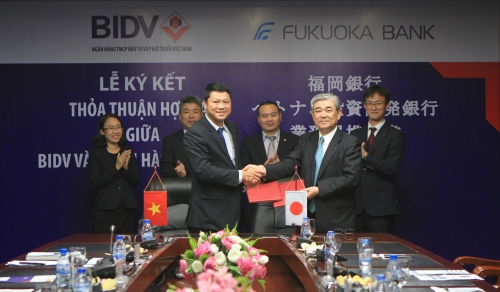 BIDV hợp tác với Fukuoka nhằm tăng cường phục vụ KH Nhật Bản tại Việt Nam
