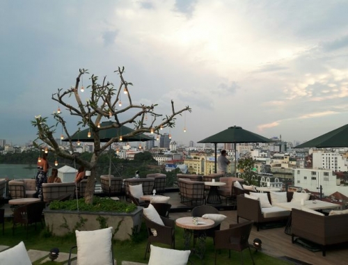 Cà phê trên tầng cao