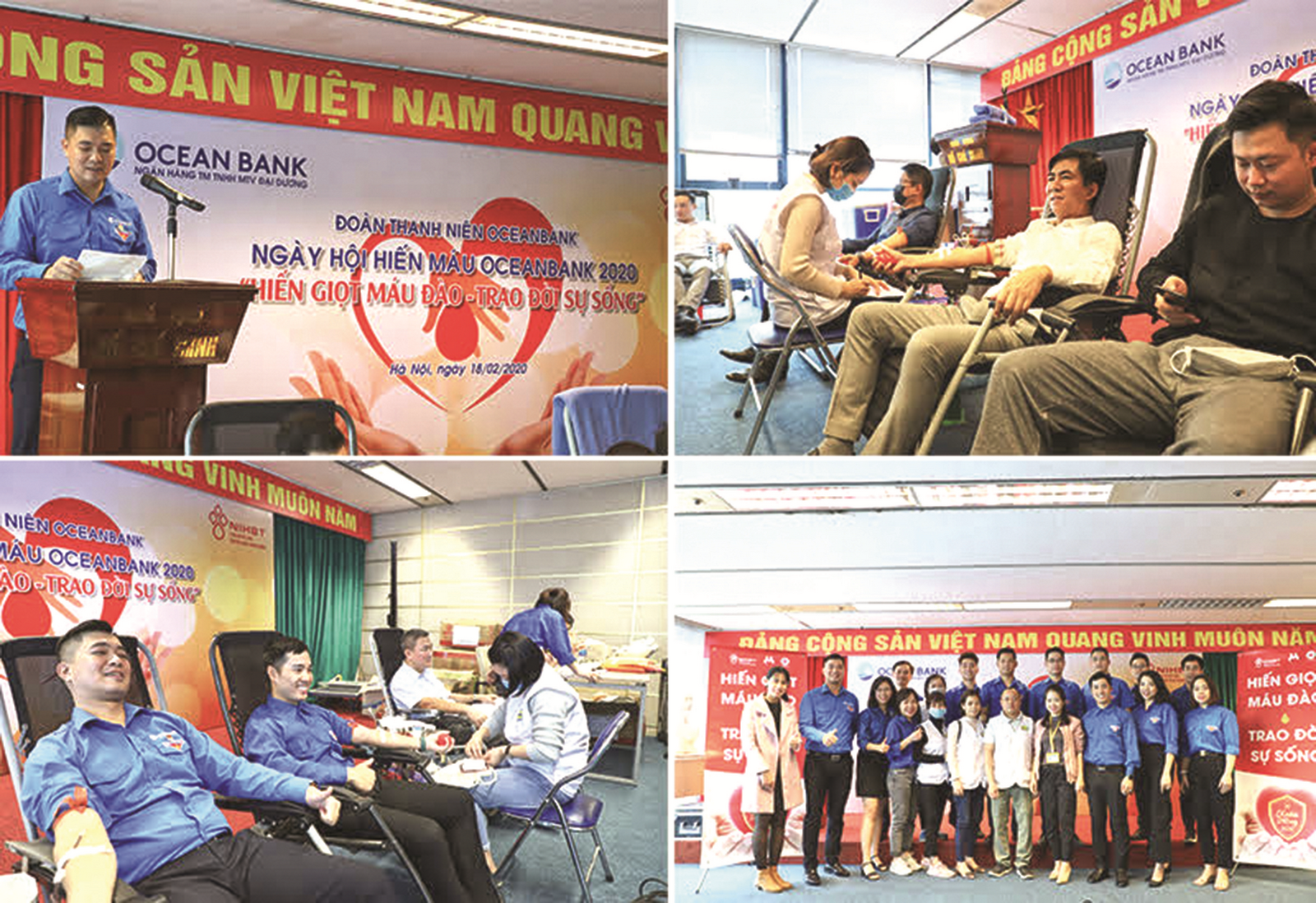 Công đoàn Ngân hàng Việt Nam: Giọt máu cứu người…