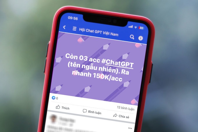 loan gia dich vu tai khoan chatgpt