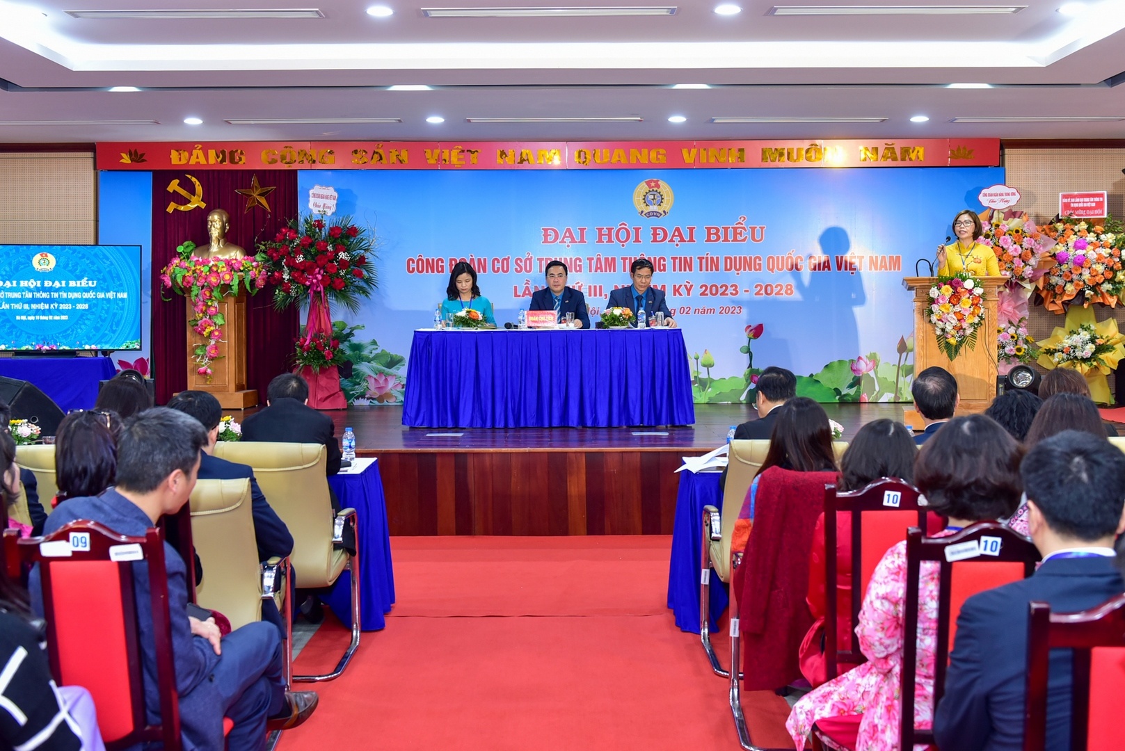 khai mac dai hoi cong doan co so cic lan thu iii nhiem ky 2023 2028