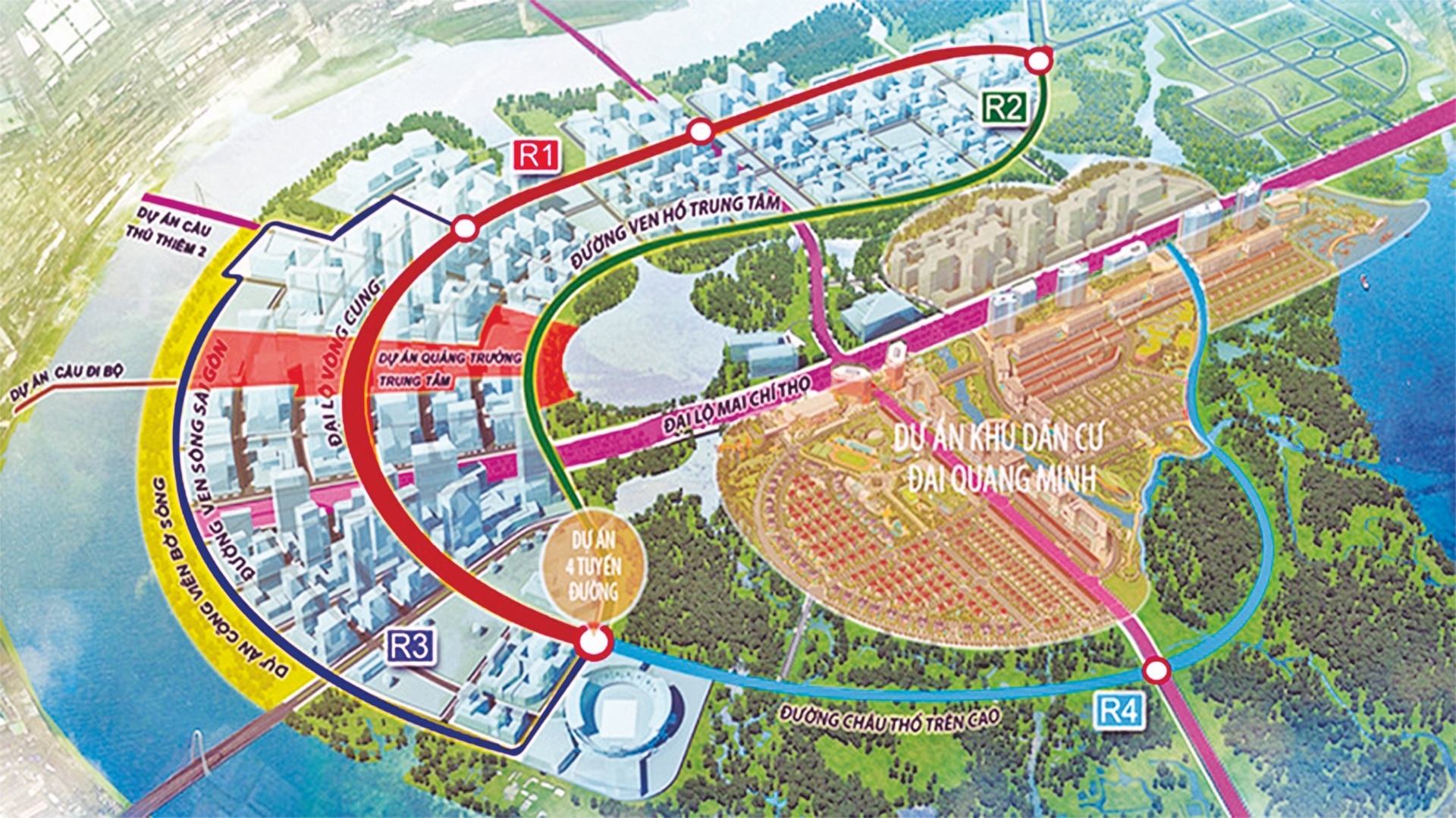 Ì ạch các tuyến đường nghìn tỷ ở Thủ Thiêm