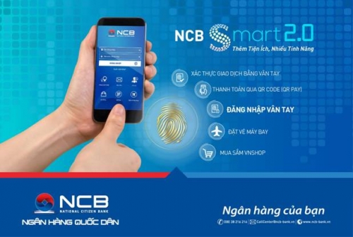 NCB nâng cấp ứng dụng NCB Smart 2.0