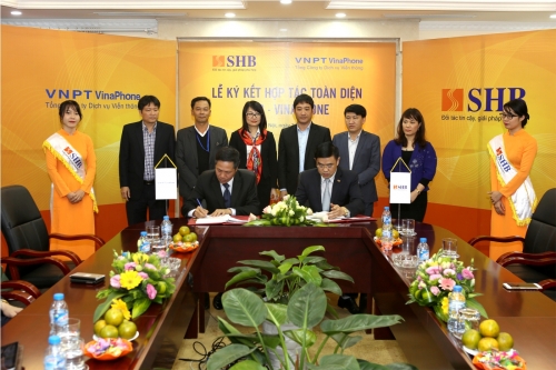 SHB và Vinaphone ký kết thoả thuận hợp tác toàn diện
