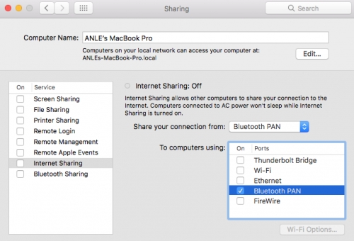 Cách biến MacBook thành điểm phát Wi-Fi Cách biến MacBook thành điểm phát Wi-Fi