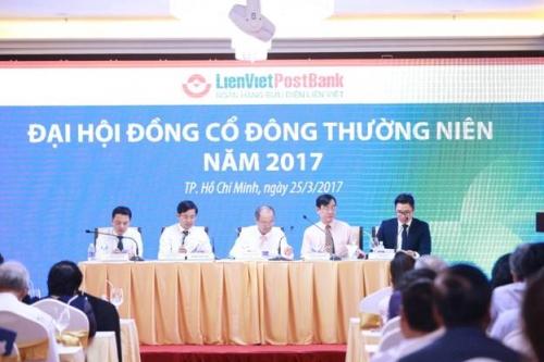 LienVietPostBank đặt mục tiêu 1.500 tỷ đồng lợi nhuận trước thuế năm 2017