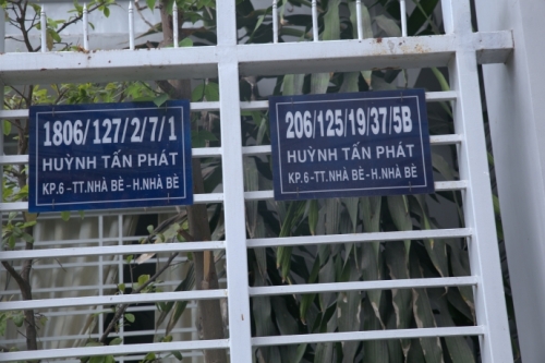 TP.HCM nghiên cứu phương pháp đánh số nhà mới