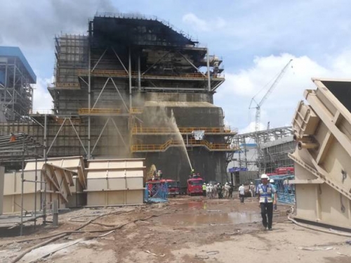 Vụ cháy tại nhiệt điện Duyên Hải 3 không gây thiệt hại về người