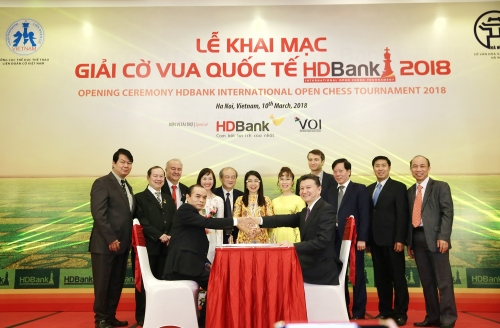 Khai mạc Giải Cờ vua Quốc tế HDBank 2018 - mùa thứ 8
