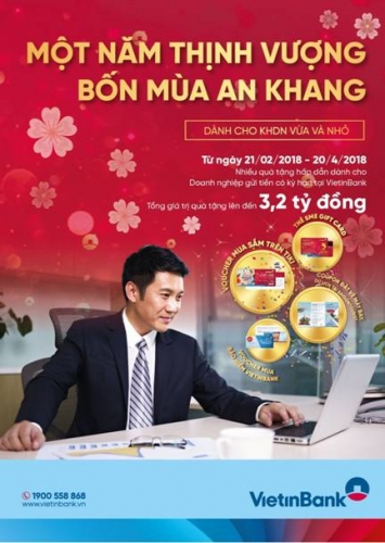 VietinBank cùng khách hàng SME “Một năm thịnh vượng, Bốn mùa an khang”
