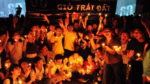 Tắt đèn hưởng ứng Giờ trái đất năm 2018 tại Việt Nam Tắt đèn hưởng ứng Giờ trái đất năm 2018 tại Việt Nam