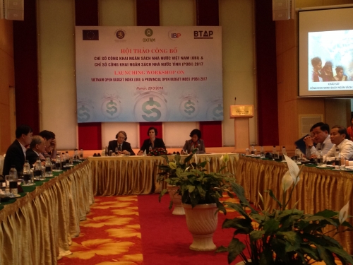 Việt Nam bất ngờ khi bị đánh giá chưa có nhiều tiến bộ về công khai ngân sách