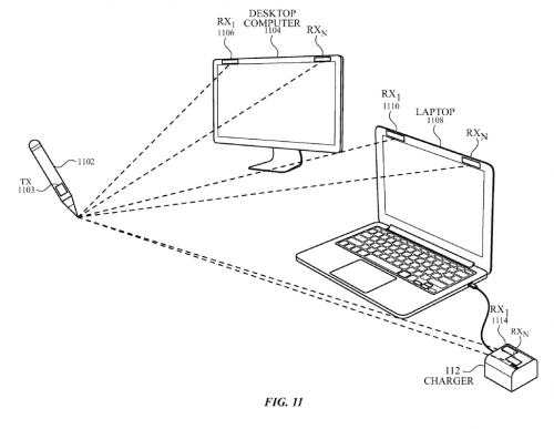 Bằng sáng chế mới của Apple tiết lộ một chiếc bút cảm ứng có thể vẽ giữa không khí