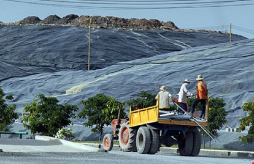 Khẩn trương làm vành đai cây xanh 40 ha giảm mùi hôi bãi rác