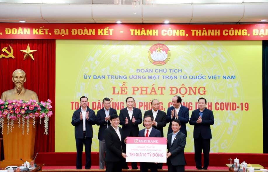 agribank chung tay chong dich covid 19