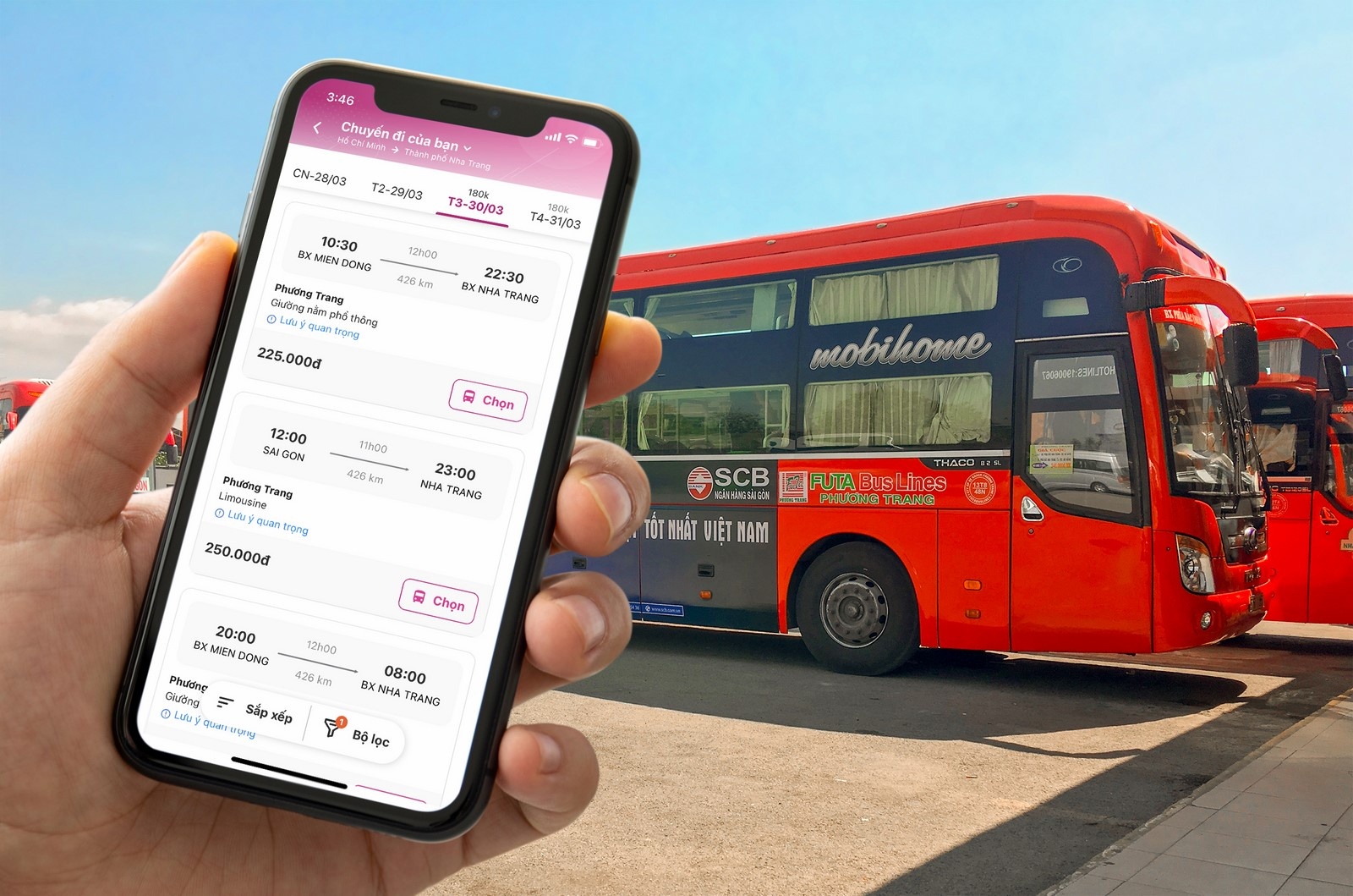 Mua vé xe Phương Trang trên ví điện tử MoMo mua ve xe phuong trang tren vi dien tu momo