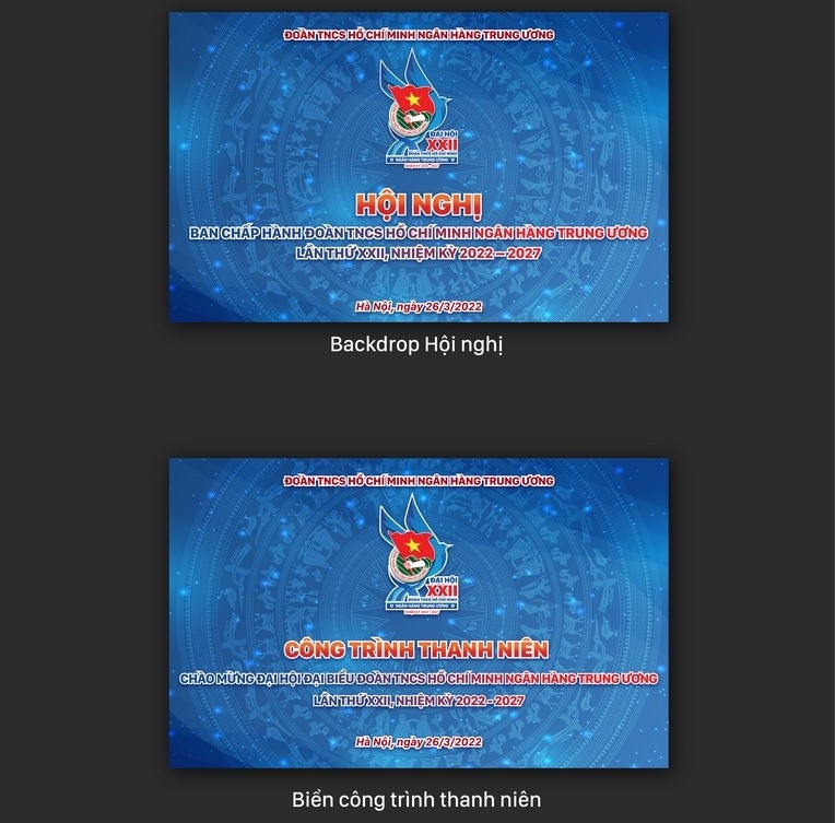 cong bo bieu trung dai hoi doan tncs ho chi minh ngan hang trung uong lan thu xxii