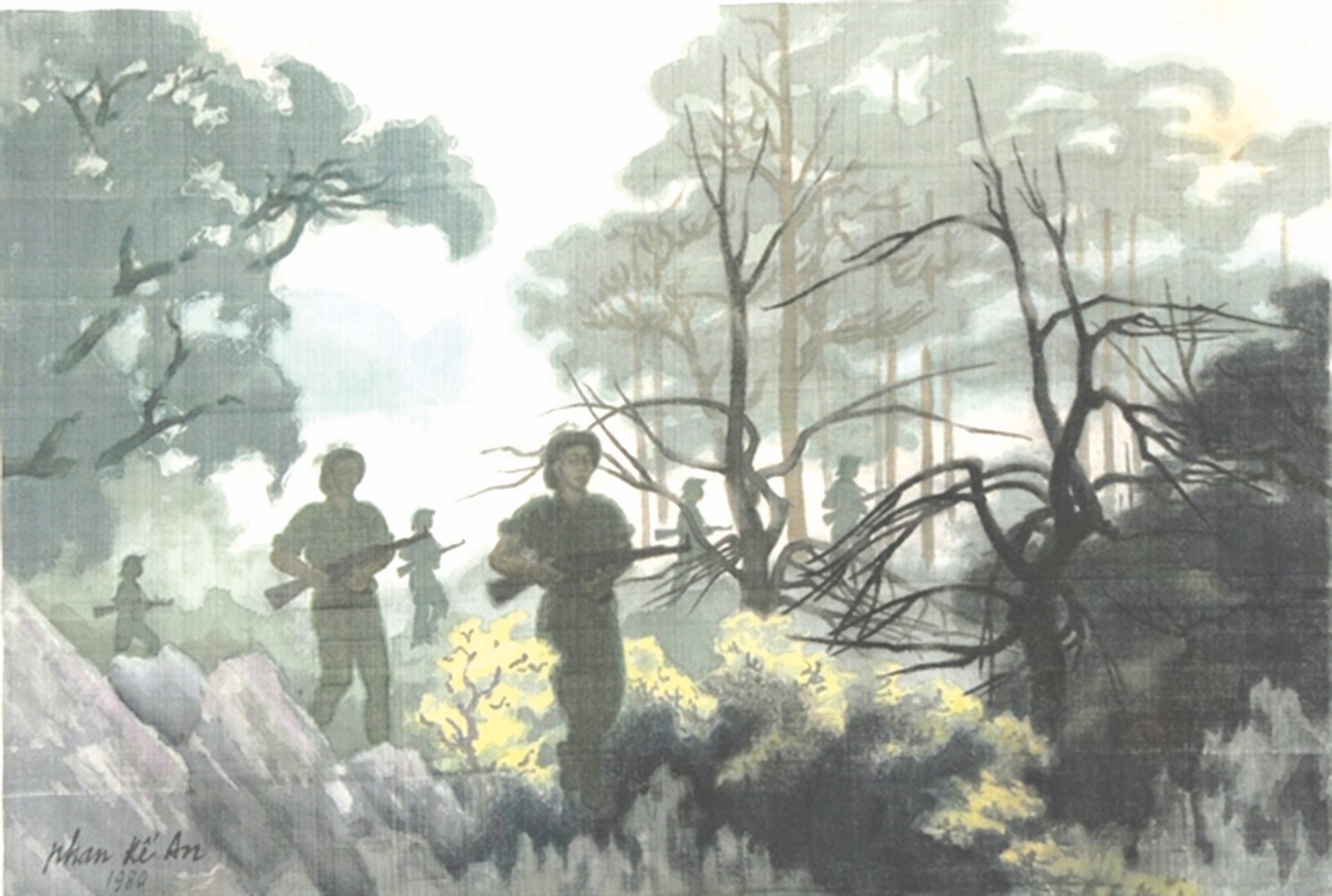 “Kho tàng ẩn giấu” của họa sĩ Phan Kế An kho tang an giau cua hoa si phan ke an