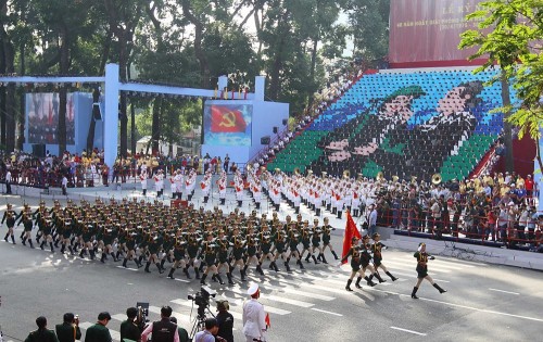 Lễ diễu binh và diễu hành kỷ niệm 40 năm thống nhất đất nước Lễ diễu binh và diễu hành kỷ niệm 40 năm thống nhất đất nước
