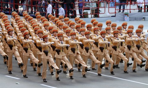 Lễ diễu binh và diễu hành kỷ niệm 40 năm thống nhất đất nước Lễ diễu binh và diễu hành kỷ niệm 40 năm thống nhất đất nước