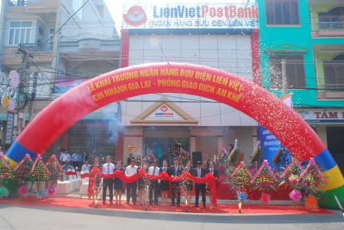 LienVietPostBank đưa vào hoạt động phòng giao dịch An Khê
