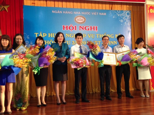 Sacombank được NHNN tuyên dương trong công tác báo cáo thống kê