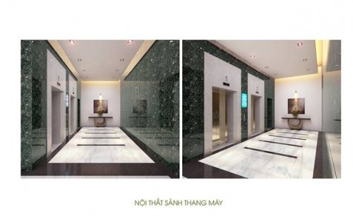 Lộ diện thiết kế cảnh quan nội khu dự án Hateco Hoàng Mai