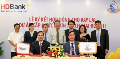 HDBank cho vay lại 3.000 tỷ vốn ODA