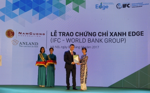 Anland Complex đón nhận chứng chỉ EDGE Anland Complex đón nhận chứng chỉ EDGE