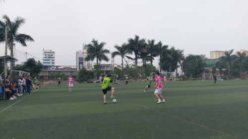 Khai mạc Cúp bóng đá Mùa xuân ngành Ngân hàng Hà Nội 2018