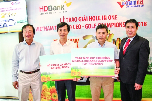 Cùng HDBank ghi dấu hole-in-one