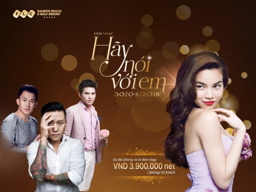 Nghỉ lễ 30/4 – 1/5 tại FLC Sầm Sơn với ưu đãi “kép” phòng ở và vé đêm nhạc Hồ Ngọc Hà