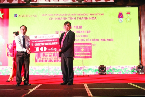 Agribank Thanh Hóa: Giá trị một thương hiệu dẫn đầu