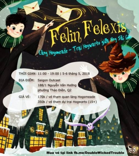 Tái hiện Làng phù thủy Harry Potter tại TP.Hồ Chí Minh