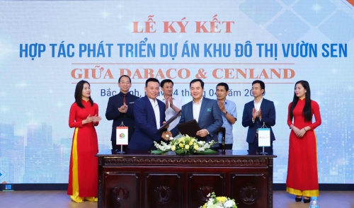 DabacoGroup và CenLand ký kết hợp tác phát triển dự án KĐT Vườn Sen